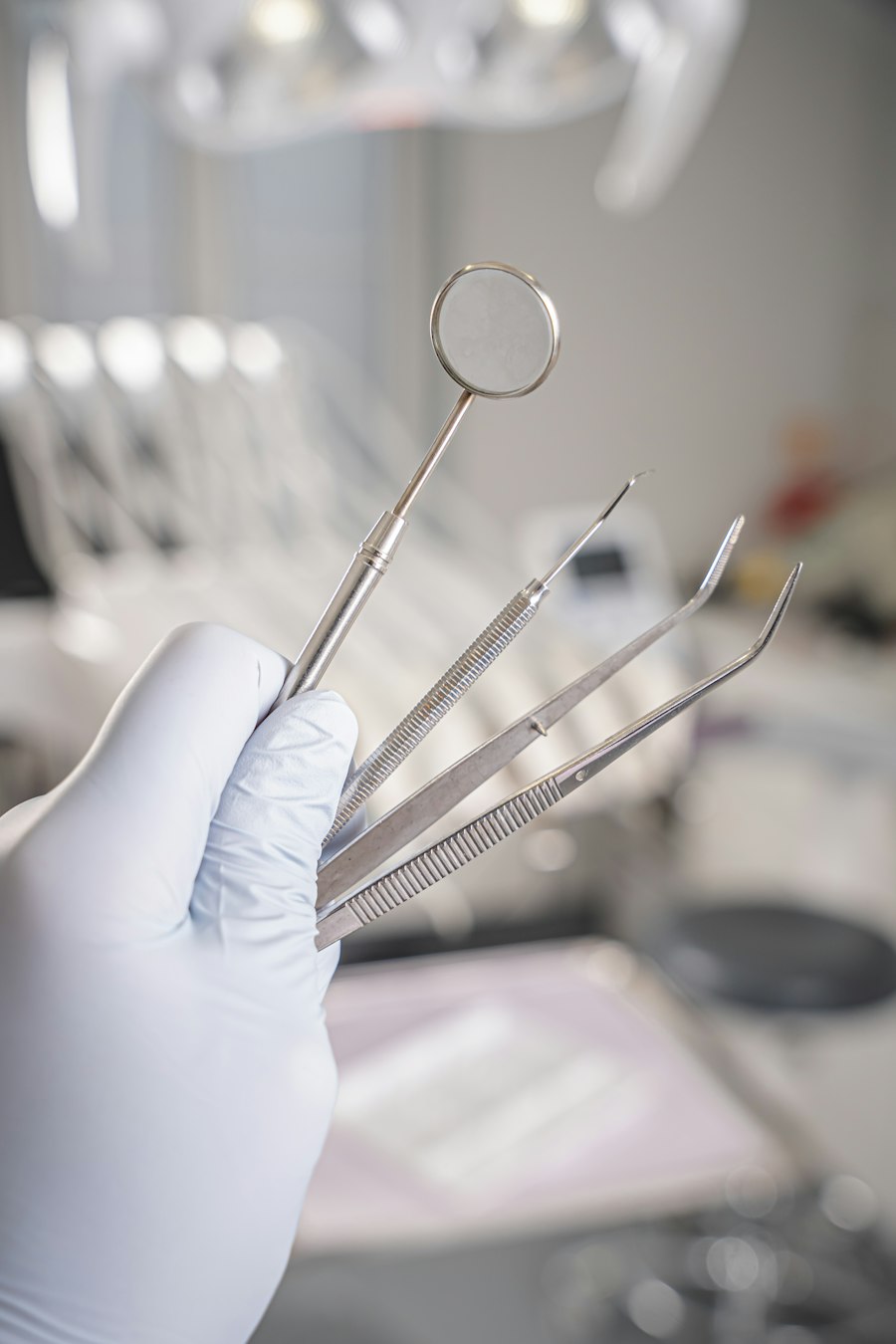 Oral surgeon preparing for wisdom tooth surgery in Dhaka